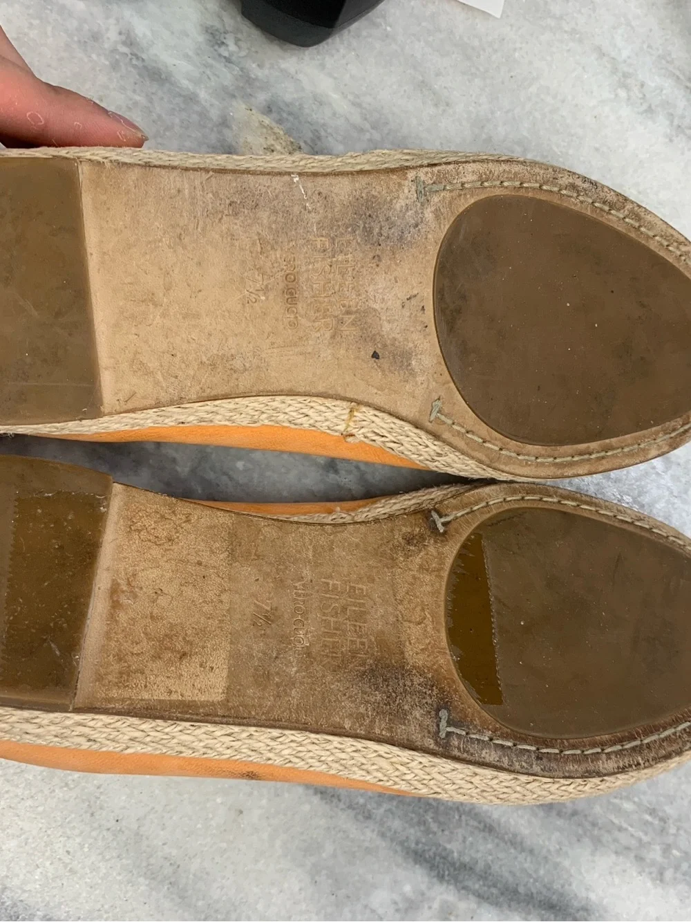 Eileen Fisher slip espadrille